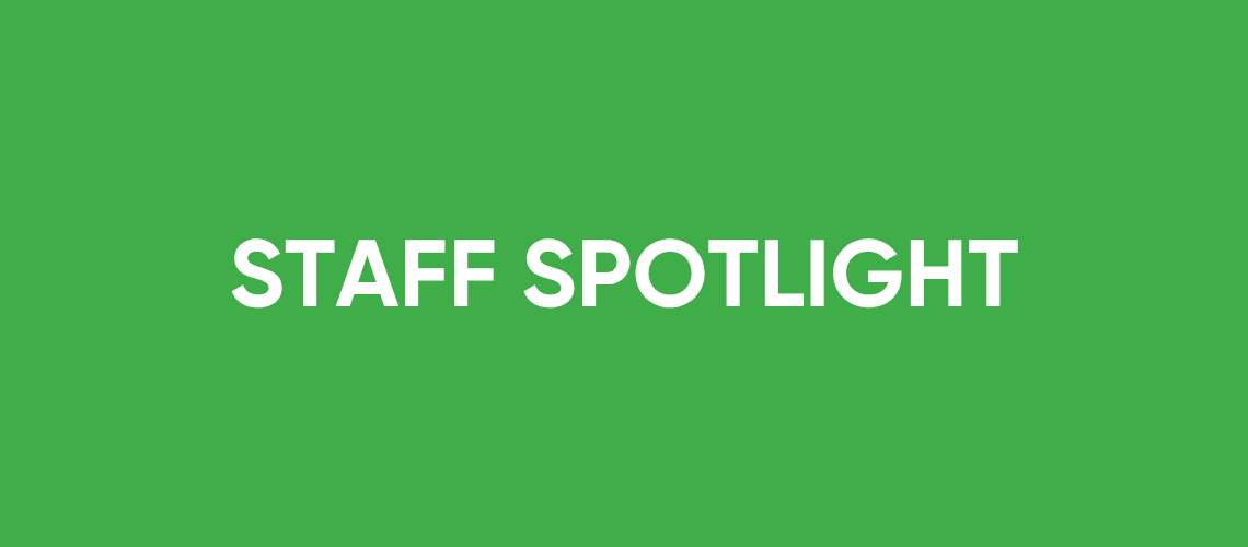 Staff Spotlight cover